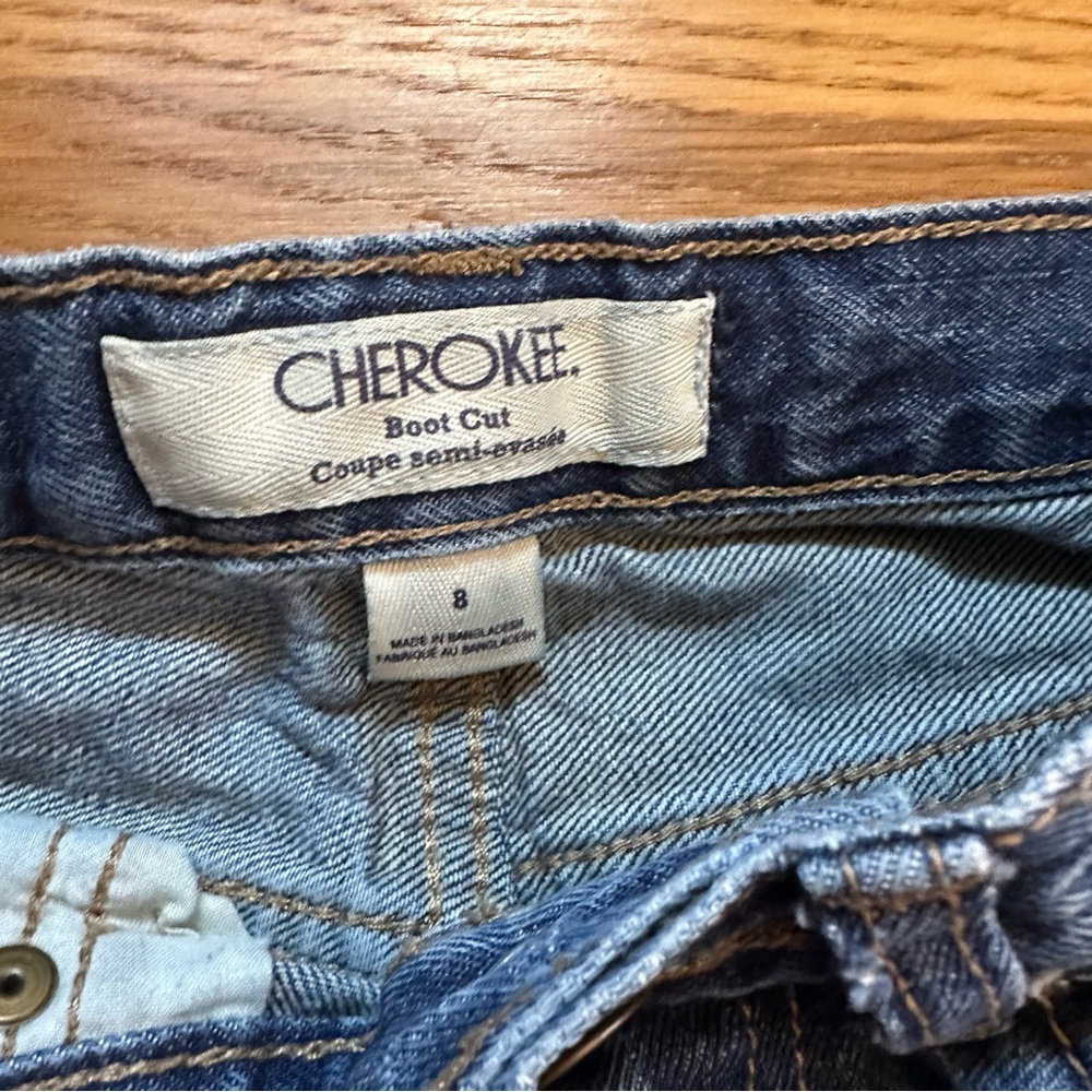 Cherokee Boys Jeans 3 Pair Bundle, Size 8 - Picture 3 of 6
